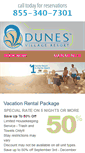 Mobile Screenshot of dunesvillage.com